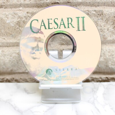 Caesar II PC CD-ROM Strategy Game Sierra MS-DOS DISC ONLY