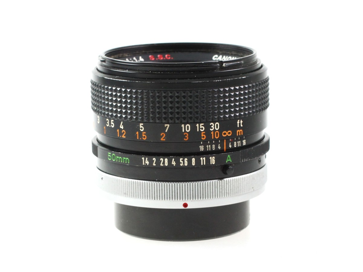 Canon A-1 / FD 50mm 1:1.4 S.S.C.