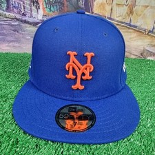 New York Mets New Era 59Fifty Fitted Hat Size 7 New H3