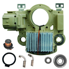 For New Alternator kit 6 Honda Regulator Brush Holder Bearings Slip Ring