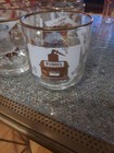 Vtg McCormick Whiskey Rocks Glasses Set of 6 Gold White Horse Pony  Mid-Century  — photo 2
