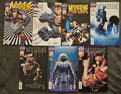 Wolverine Heft 28 bis 34 Serie 2004-2009  Marvel/Panini House Of M / Decimation 