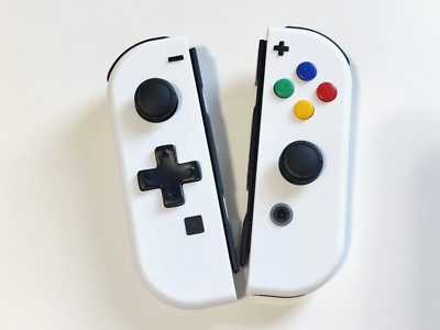 Upgrade Your Nintendo Switch with Stylish White D-Pad Joy