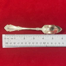 1847 Roger Bros A1 Silverplate Berkshire CITRUS Spoon 6" Grapefruit Ornate