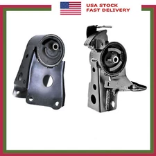 Set 2PCS Front Engine Motor & Manual Transmission Mount For Nissan Maxima 3.5 03