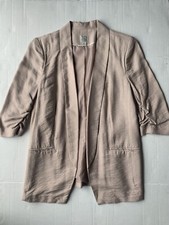 LC LAUREN CONRAD Light Pink Nude Blazer Size 4 NWOT