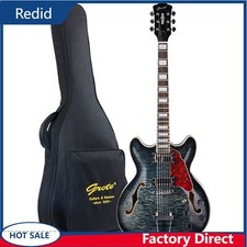 New Electric Guitar Semi-Hollow Body 335-YS-HW Style with GigBag