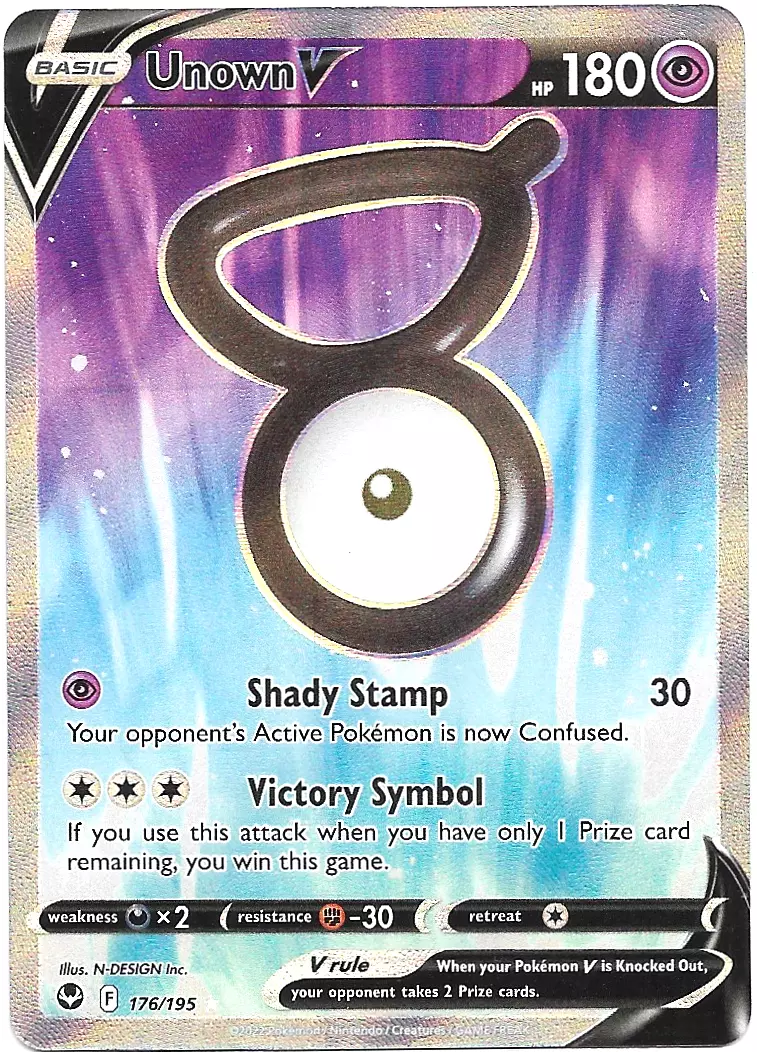 Unown V (Full Art)