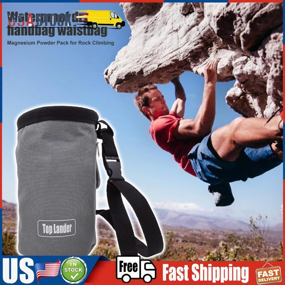 Rock climbing chalk bag deals