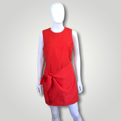 Line & Dot Women's Sleeveless Tangerine Dress Medium - 第 3/4 張圖片