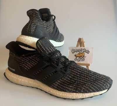 Herren Adidas Ultraboost 4.0 Laufschuhe UK 12 FITNESS CM8110 SCHWARZ ASH MULTI
