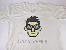 Calvin Harris V Neck T Shirt Encore Beach Club XL 2012 Wynn Las Vegas Surrender 