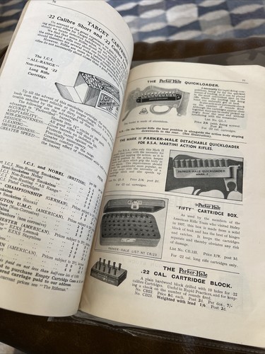 The Society of Miniature Rifle Clubs 1940 Catalog (UK) Original Copy - Picture 7 of 18