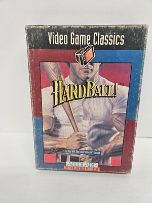 SEGA GEN: HardBall *COMPLETE & FREE SHIPPING*