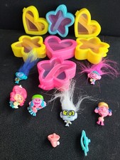 Lot Of Trolls World Tour Tiny Dancers Series 1 Glasses Figures By Hasbro
