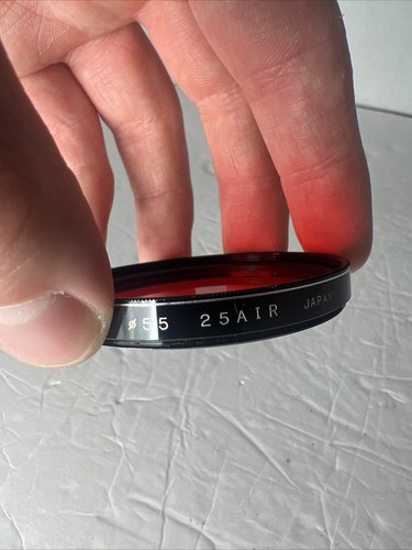 Soligor 55mm Red 25 (A) Filter for B&W Photography - Picture 2 of 4