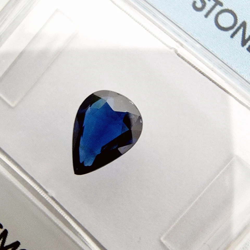  Zafiro Azul - 0.83 ct - International Gemological Institute (IGI) - Imagen 3 de 4