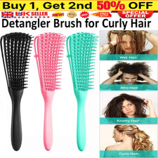 Detangling Brush for Natural Hair - Detangler for Afro Hair 3a to 4c Kinky Wavy 