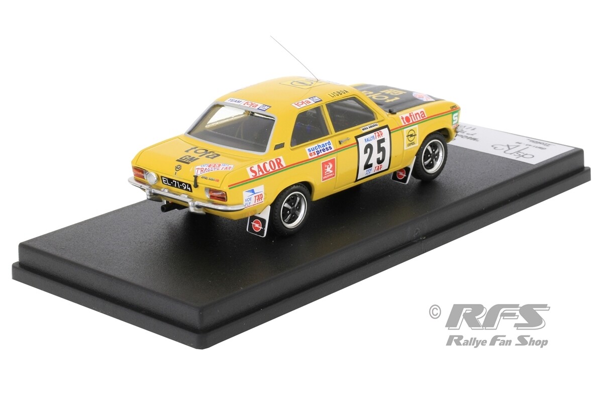 Opel A Ascona TAP Rallye Rally Portugal 1973 Mequepe Amaral 1:43