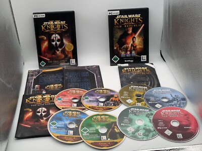 Star Wars Knights Of The Old Republic 1 + 2 PC CD ROM 2 Spiele Games Komplett