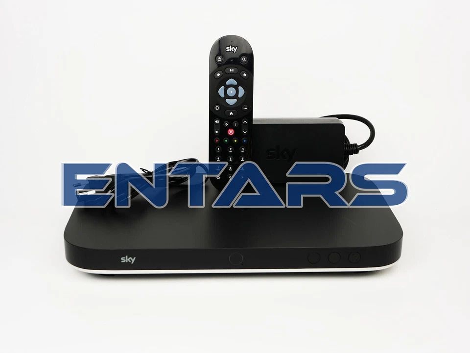 sky Q Platinum T2 black WiFi Decoder für Sky Karte Satelliten Festplatte 2TB - Bild 2 von 4