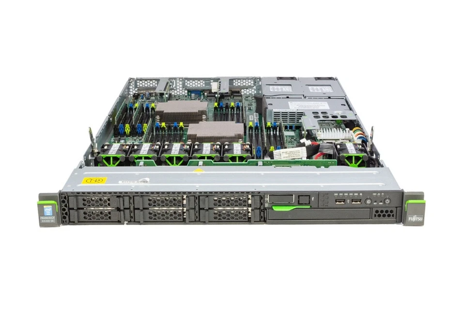 FUJITSU RX200 S8 Rack Server, 2x E5-2630Lv2 2.40GHz, 6-Core, 48GB RAM, 6xSFF - Bild 3 von 4