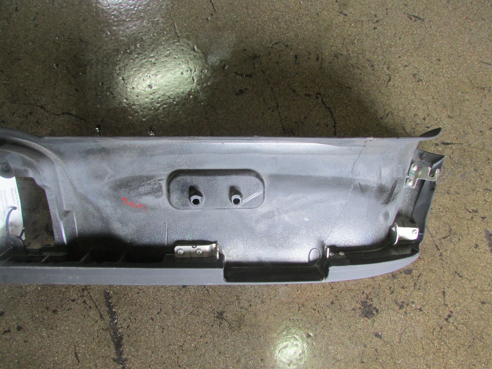Ferrari 488 Spider, Visor Trim Panel, Black, Used, Damaged P/N 87710200