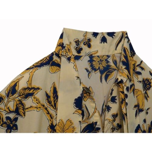 Gucci Dress One Piece Summer Floral Logo Short Sleeve Bow Tie Japan Used Size 36 - Picture 3 of 16