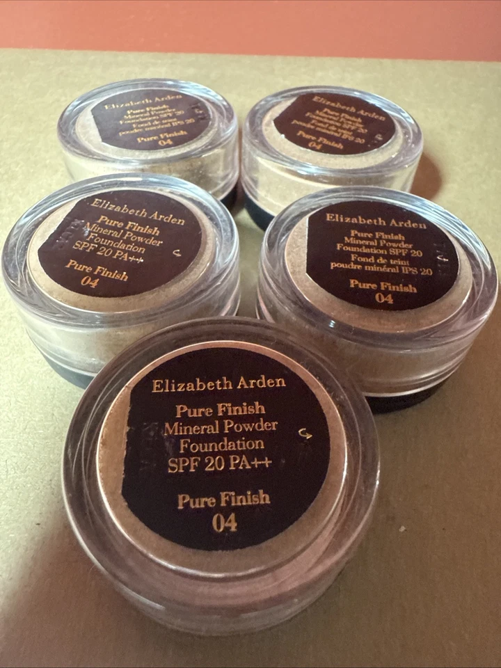 Минеральная пудра-основа Elizabeth Arden Pure Finish SPF 20 #04 пробный размер упаковка 5 шт. - Изображение 2 из 4