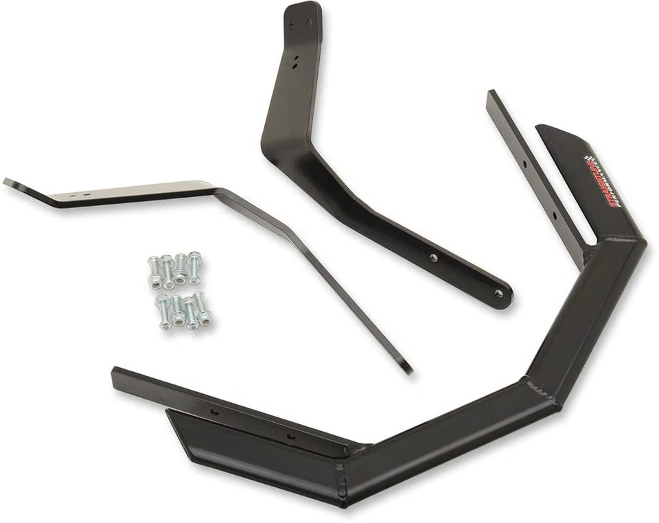 Parachoques delantero Straightline Performance Sport aluminio - negro motocicleta 183-227 Foto 2 de 4