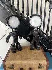 2 Lampster Retro Robot Lights