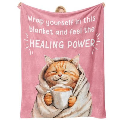 Get Well Soon Geschenke für Frauen/Männer, Deckengeschenk, einzeln, rosa 