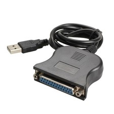 USB to DB25 25pin Parallel Interface Communication Adapter Cable for Printer