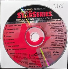 SC2366 CAROLE KING SOUND CHOICE KARAOKE CDG LOT LONG DRIVE