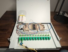 1U 24-Port LC Duplex Singlemode Fiber Patch Panel Passive Rackmount DWDM