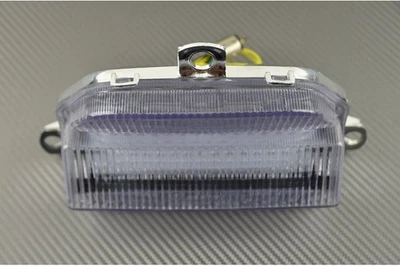 Feu Arrière LED Blanc Clair avec Clignotants Pour HONDA CBR 900 RR 900RR 1994-97 - Photo 1/3