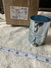 Emerson Appleton 5200S 2” Steel Zinc Plated Coupling Lot Of 5 New In Box