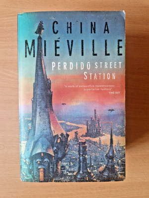 Perdido Street Station by China Miéville Rare Paperback Book Fantasy Sci Fi PB
