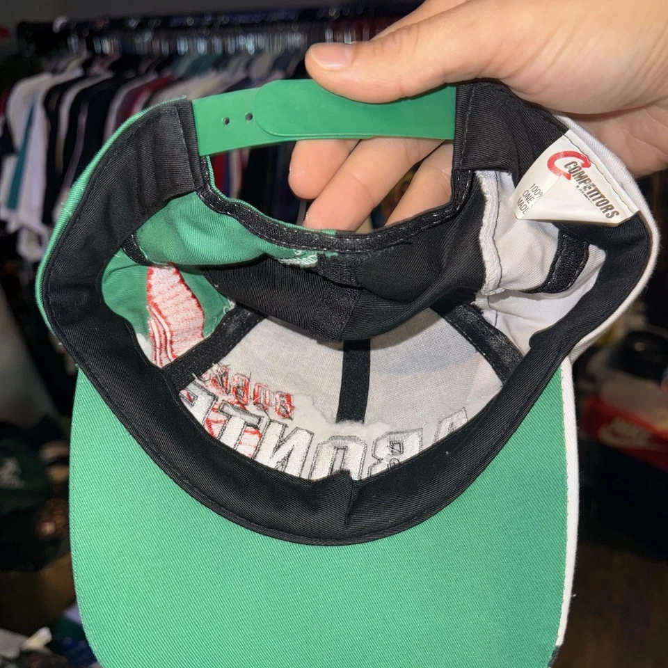 SOMBRERO DE CARRERAS VINTAGE NASCAR BOBBY LABONTE BATERÍAS INTERESTATALES 50 ANIVERSARIO Foto 3 de 3