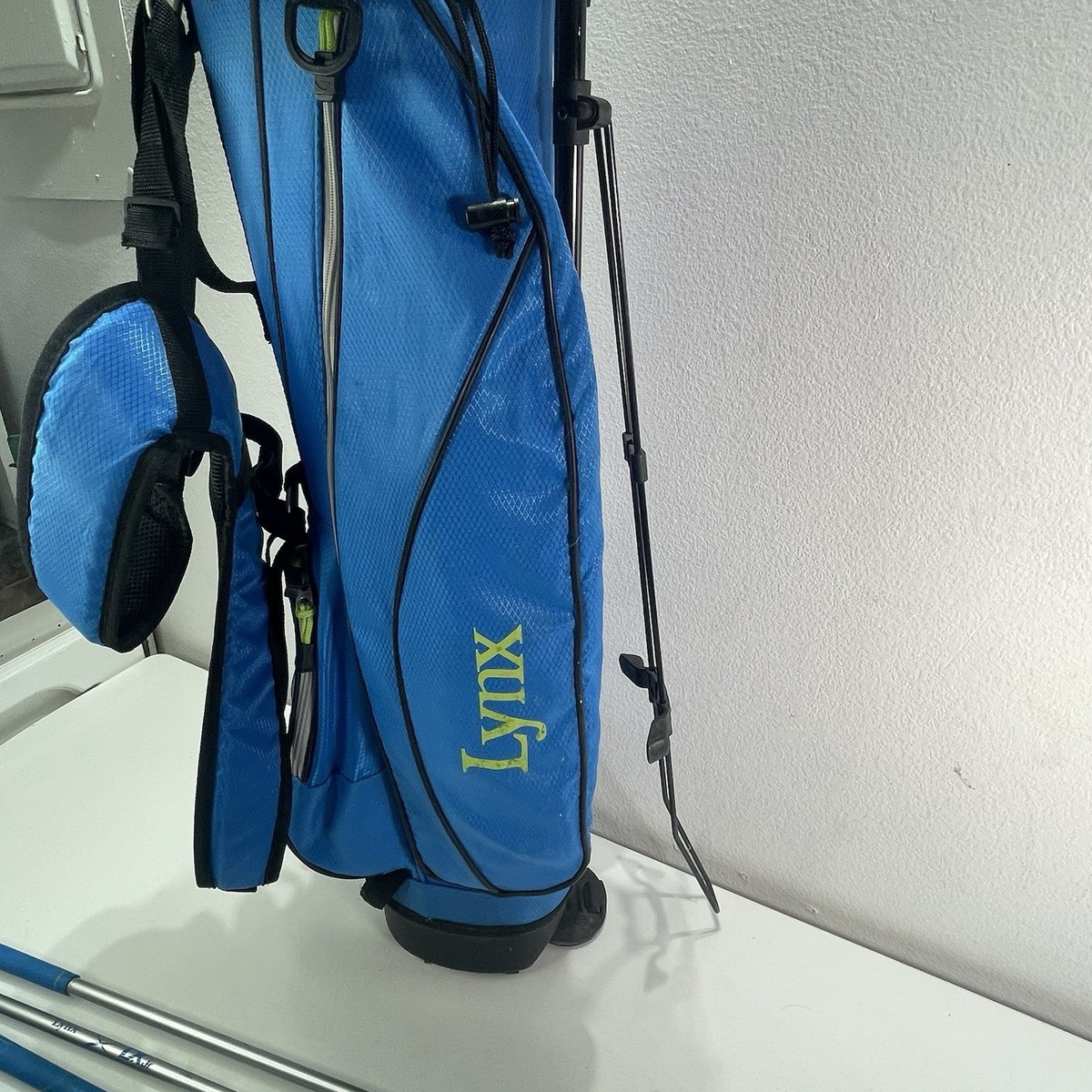 Lynx LX Jr Blue Kids Junior 5 Pc Golf Club Set Youth Right Handed