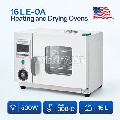 16L Digital Heating and Forced Air Convection Drying Oven Two-tier Shelves E-0A