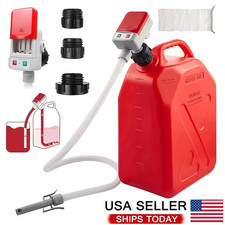 2.4gpm Electric Fuel Transfer Siphon Pump Battery Powered Fuel Transfer Pump Kit