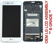 LCD Display Digitizer Screen  Frame Assembly LG Aristo M210 / MS210  B GRADE 