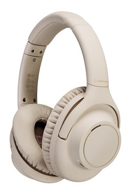 Audio-Technica ATH-S300BTBG Wireless Headphones, Beige