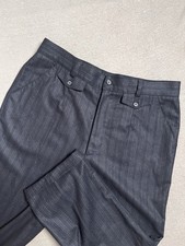 Dolce & Gabbana Pants Men’s 38x24 Striped Trousers Wool Blend Dress Formal