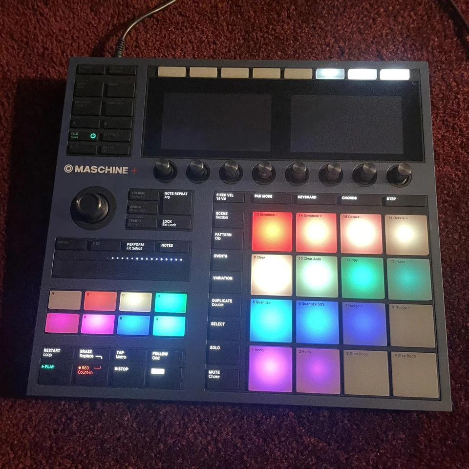 Native Instruments MASCHINE+ Plus HW Standalone Drum Sampler Controller *VIDEO - Image 2 of 4