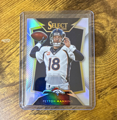 Panini 2014 Select Holo Football Peyton Manning #28 Prizm Denver Broncos