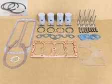 Engine Overhaul Kit Fits Willys Jeep Mb Ford Gpw Cj2a Cj3a M38 -134l Flat Head