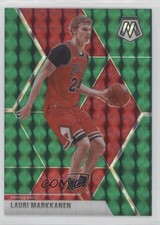 2019-20 Panini Mosaic Green Prizm Lauri Markkanen #97 1z9