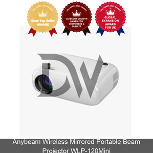 Projecteur de faisceau portable sans fil miroir de toute faisceau WLP-120Mini